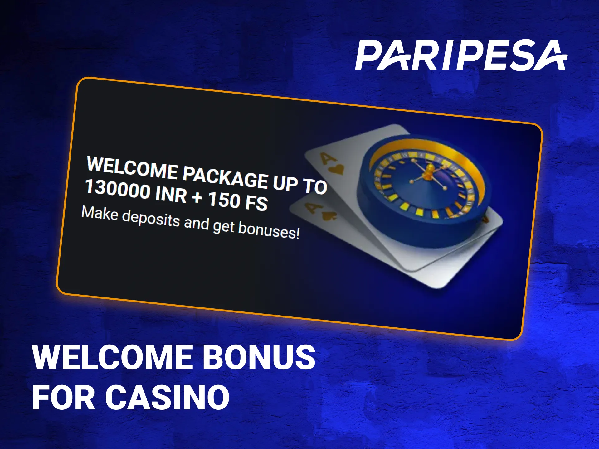 At PariPesa Casino, players can enjoy a welcome bonus.